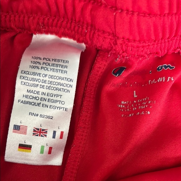 Champion Kids Shorts Set - Red and Black - Picture 2 of 5